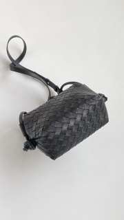 Uubags Bottega Veneta Medium Loop Camera Bag In Black 19x12x9cm - 3
