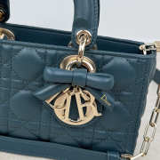 Uubags Dior Micro Lady D-Joy Bag Cannage Lambskin In Evergreen 16x9x5cm - 2