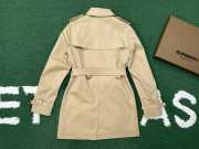 Uubags Burberry Short Kensington Heritage Trench Coat In Honey Beige - 2