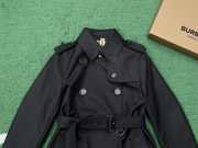 Uubags Burberry Short Kensington Heritage Trench Coat In Black - 3