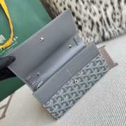 Uubags Goyard Varenne Continental Wallet In Grey 19x12x3.3cm - 4