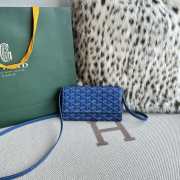 Uubags Goyard Varenne Continental Wallet In Sky Blue 19x12x3.3cm - 6