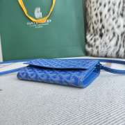 Uubags Goyard Varenne Continental Wallet In Sky Blue 19x12x3.3cm - 5