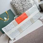 Uubags Goyard Villette Tote Bag MM In White 45x15x32cm - 6