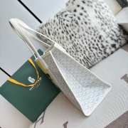Uubags Goyard Villette Tote Bag MM In White 45x15x32cm - 5