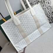 Uubags Goyard Villette Tote Bag MM In White 45x15x32cm - 3