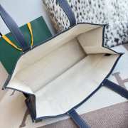 Uubags Goyard Villette Tote Bag MM In Navy Blue 45x15x32cm - 5