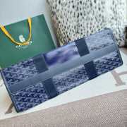 Uubags Goyard Villette Tote Bag MM In Navy Blue 45x15x32cm - 4