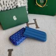Uubags Goyard Churchill 3 Cigar Case In Blue 18x8x3.5cm - 6