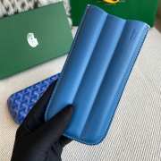 Uubags Goyard Churchill 3 Cigar Case In Blue 18x8x3.5cm - 5