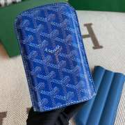 Uubags Goyard Churchill 3 Cigar Case In Blue 18x8x3.5cm - 2
