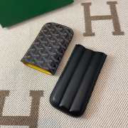 Uubags Goyard Churchill 3 Cigar Case In Black 18x8x3.5cm - 3