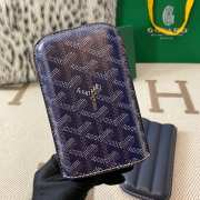 Uubags Goyard Churchill 3 Cigar Case In Navy Blue 18x8x3.5cm - 4