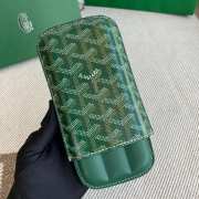 Uubags Goyard Churchill 3 Cigar Case In Green 18x8x3.5cm - 1