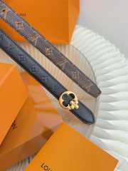 Uubags Louis Vuitton M8372V LV Flowergram Round 3cm Reversible Belt - 6