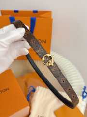 Uubags Louis Vuitton M8372V LV Flowergram Round 3cm Reversible Belt - 5