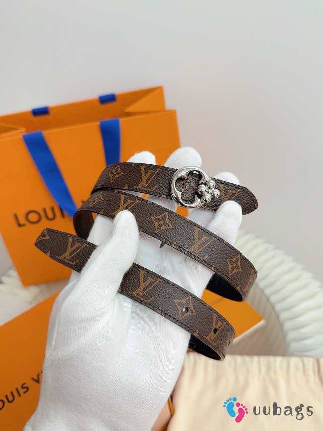 Uubags Louis Vuitton Flowergram Round 3cm Reversible Belt - 1