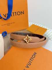 Uubags Louis Vuitton M4194W LV Flowergram Double-Sided Belt In Arizona/Monogram Brown 2cm - 1