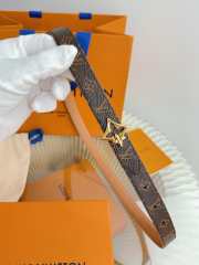 Uubags Louis Vuitton M4194W LV Flowergram Double-Sided Belt In Arizona/Monogram Brown 2cm - 4