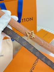 Uubags Louis Vuitton M4194W LV Flowergram Double-Sided Belt In Arizona/Monogram Brown 2cm - 6