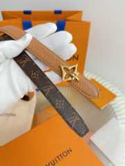 Uubags Louis Vuitton M4194W LV Flowergram Double-Sided Belt In Arizona/Monogram Brown 2cm - 5