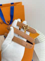 Uubags Louis Vuitton M4194W LV Flowergram Double-Sided Belt In Arizona/Monogram Brown 2cm - 2