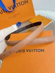 Uubags Louis Vuitton M4194W LV Flowergram Round 2cm Reversible Belt In Tan/Brown - 6
