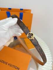 Uubags Louis Vuitton M4194W LV Flowergram Round 2cm Reversible Belt In Tan/Brown - 2
