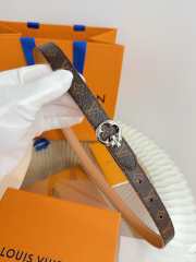 Uubags Louis Vuitton M4194W Flowergram Round 2cm Reversible Belt In Tan/Brown - 6