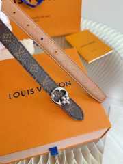 Uubags Louis Vuitton M4194W Flowergram Round 2cm Reversible Belt In Tan/Brown - 5