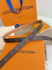 Uubags Louis Vuitton M4194W Flowergram Round 2cm Reversible Belt In Tan/Brown - 4