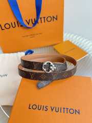 Uubags Louis Vuitton M4194W Flowergram Round 2cm Reversible Belt In Tan/Brown - 1