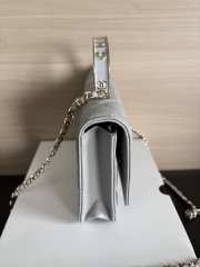 Uubags Chanel Woc CC Top Handle Bag In Grey Caviar Leather 19cm - 2