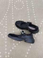 Uubags Roger Vivier Viv' on the Run Mary Janes in fabric black - 5