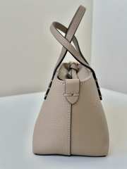 Uubags Fendi Mini Roll Tote Bag In Grey 15.5x11x13cm - 6