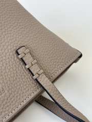 Uubags Fendi Mini Roll Tote Bag In Grey 15.5x11x13cm - 4