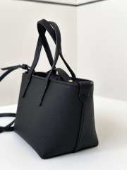Uubags Fendi Mini Roll Tote Bag In Black 15.5x11x13cm - 6