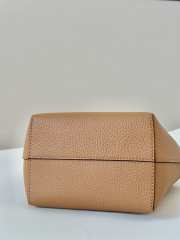 Uubags Fendi Mini Roll Tote Bag In Brown 15.5x11x13cm - 2