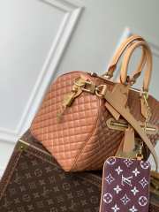 Uubags Louis Vuitton M2A455 Speedy P9 Bandoulière 25 Reversible Bag Monogram Fig 25x15x15cm - 2