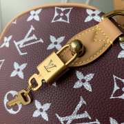 Uubags Louis Vuitton M2A455 Speedy P9 Bandoulière 25 Reversible Bag Monogram Fig 25x15x15cm - 3