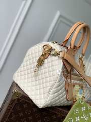 Uubags Louis Vuitton M2A408 Speedy P9 Bandoulière Double-Sided Bag 30 In Dew Green 32x22.5x18cm - 3