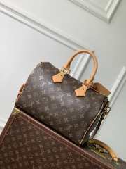 Uubags Louis Vuitton M2A408 Speedy P9 Bandoulière 25 Reversible Bag Monogram Red 25x15x15cm - 6