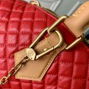 Uubags Louis Vuitton M2A408 Speedy P9 Bandoulière 25 Reversible Bag Monogram Red 25x15x15cm - 2
