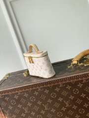 Uubags Louis Vuitton M2A284 Nice Beauty Bag Monogram Dune Pattern 13.5x11.5x3.5cm - 2