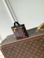 Uubags Louis Vuitton M2A285 Nice Beauty Bag Monogram Infrarouge 13.5x11.5x3.5cm - 6