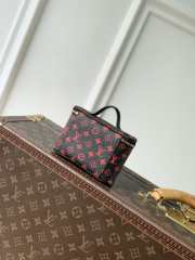 Uubags Louis Vuitton M2A285 Nice Beauty Bag Monogram Infrarouge 13.5x11.5x3.5cm - 4
