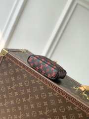 Uubags Louis Vuitton M2A285 Nice Beauty Bag Monogram Infrarouge 13.5x11.5x3.5cm - 3