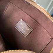 Uubags Louis Vuitton M29679 Pochette Cosmétique PM Pouch In Beige Suede Leather 19x12x6cm - 4