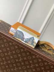 Uubags Louis Vuitton M29708 Coin Card Holder In Monogram Highlands Green 8x14.5x1cm - 1