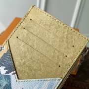 Uubags Louis Vuitton M29708 Coin Card Holder In Monogram Highlands Green 8x14.5x1cm - 4